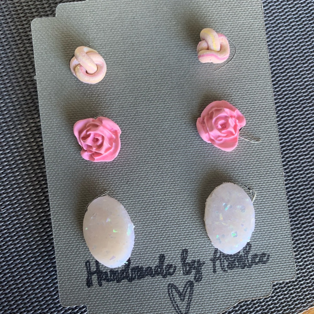 Handmade Earrings Set - Picture 2 of 2